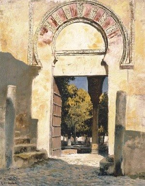 Edwin Lord Weeks - An Old Moorish Gateway - Cordova, Spain