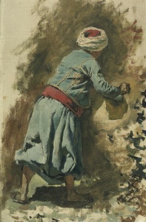Study of a Moor in Blue