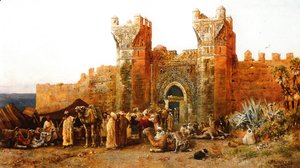 Edwin Lord Weeks - Gate Of Shehal  Morocco
