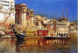 The Barge Of The Maharaja Of Benares