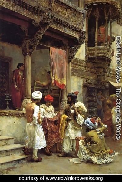 Edwin Lord Weeks - The Silk Merchants