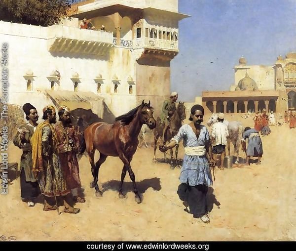 Horse Market, Persian Stables, Bombay