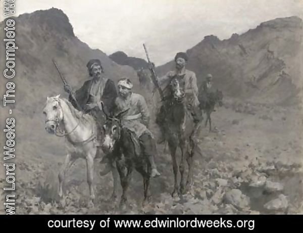 Edwin Lord Weeks - Bringing in the prisoner