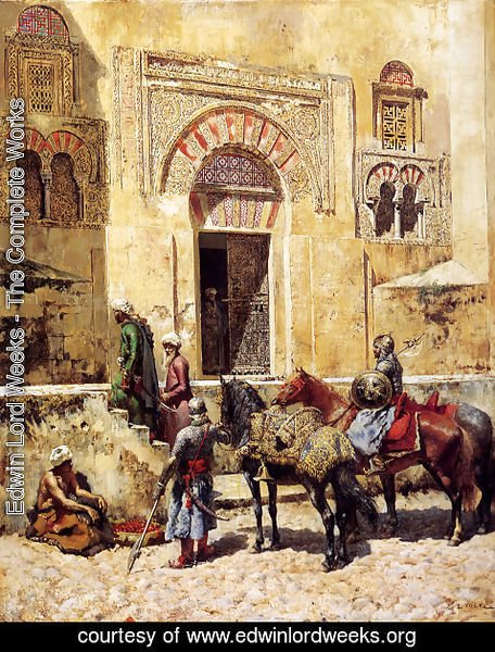 Edwin Lord Weeks - Entering The Mosque