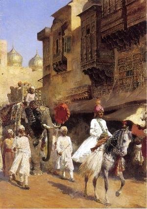 Edwin Lord Weeks - Indian Prince And Parade Cermony