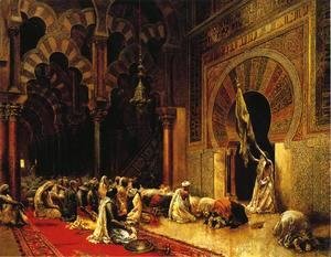 Edwin Lord Weeks - Interior Of The Mosque At Cordova