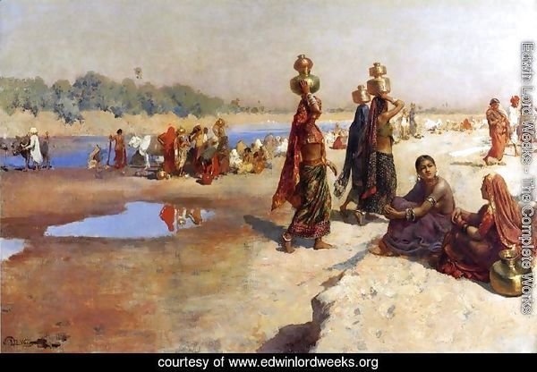 Water Carriers Of The Ganges